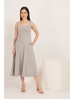 Polago Clothing - Ash Corset Midi Dress