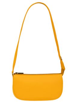 The House Of Ganges - Daily Sling Vegan Leather Shoulder Bag Mango