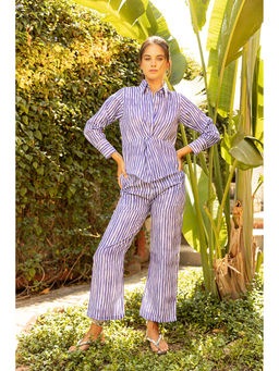 HOUSE OF SAL - Women Striped Co-Ord Set