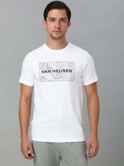 Van Heusen Innerwear - Men Round Neck T-Shirt - White