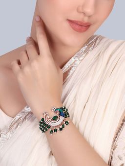 Estele - Mayura - Morbagh Green Pearl Bracelet