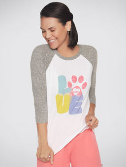 SKECHERS - Love Baseball Tee T-shirt