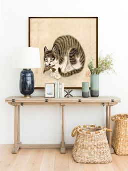 The Art House - Abstract Painting Multicolor (40X30 Inches)