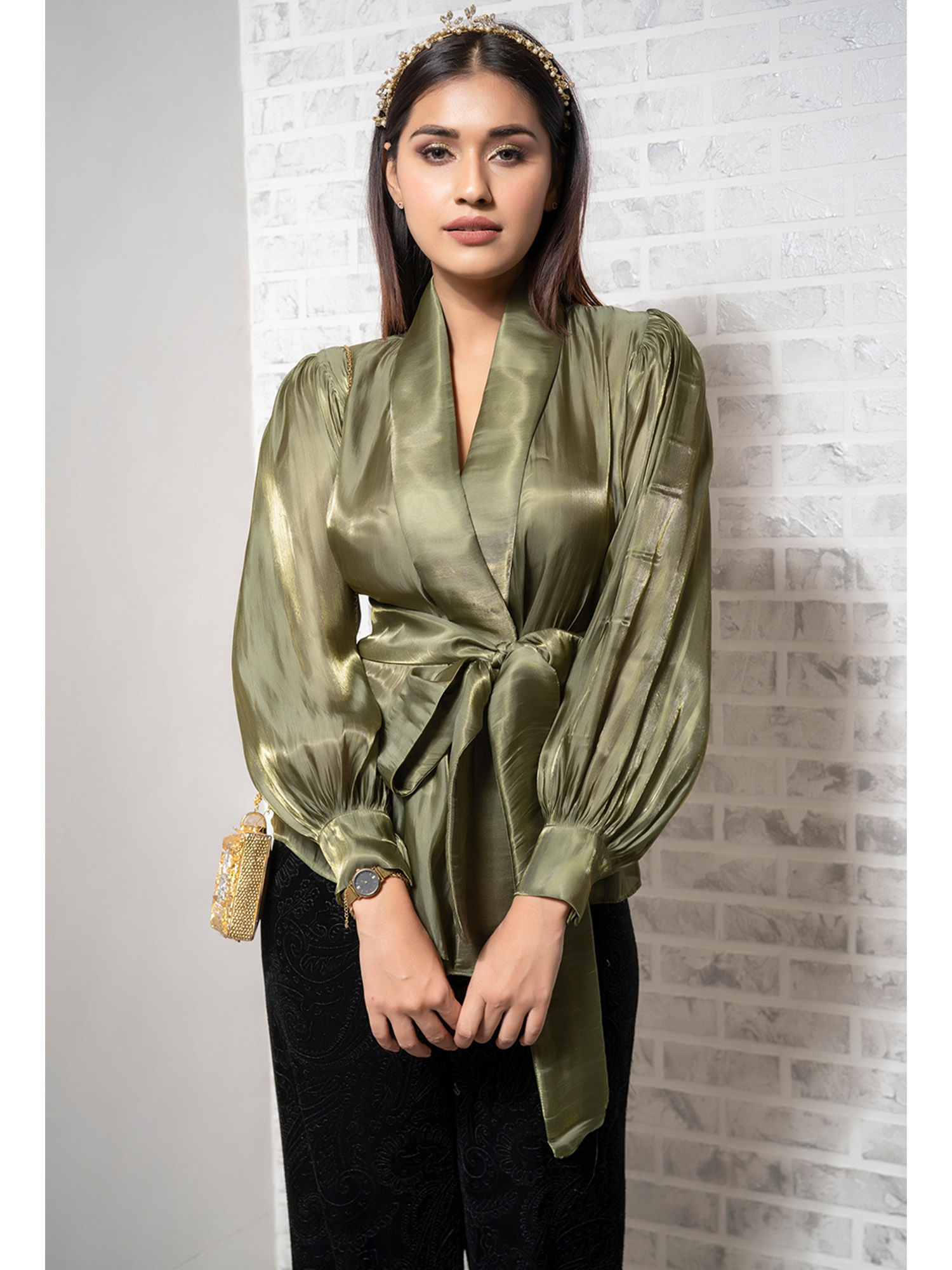 Buy Stylish Balloon Sleeve Tops Collection At Best Prices Online