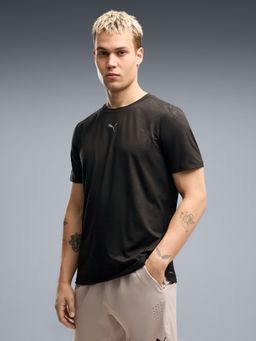 Puma - Cloudspun Black Men's Textured T-Shirt