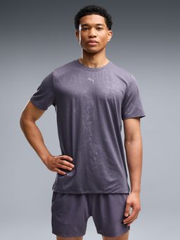 Puma - Cloudspun Grey Men's Textured T-Shirt