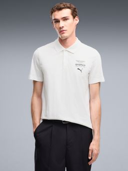 Puma - Aston Martin Aramco F1 Team White Polo T-Shirt