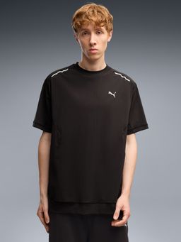 Puma - Tech Black Men's Relaxed Warp Knit T-Shirt