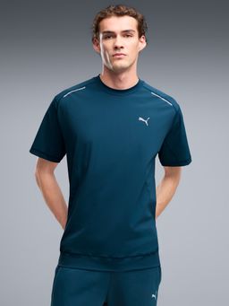 Puma - Tech Teal Men's Relaxed Warp Knit T-Shirt