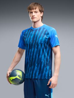 Puma - Individual Liga Blue Men's Stripe Football Jersey