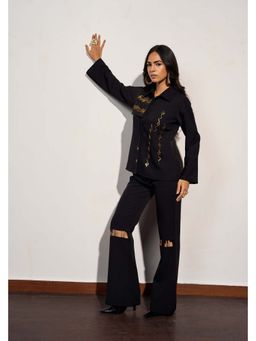 Clothes on my mind - The Diva Black Top with Pant Coords