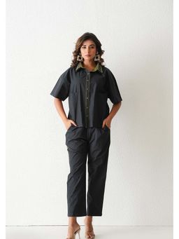 Keva Clothing - Black Mimosa Cotton Co-Ord Set