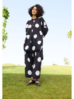 Raas Life - Bummer Black Tunic With Pant Co-Ord's