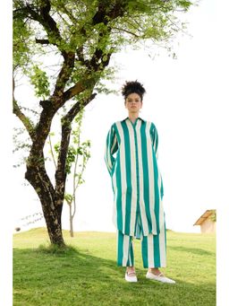 Raas Life - Iris Green Tunic With Pant Co-Ord's