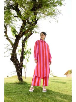 Raas Life - Iris Pink Tunic With Pant Co-Ord's