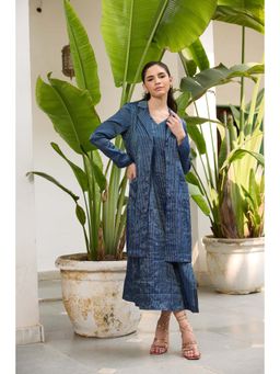 Raas Life - Koki Blue Dress With Jacket