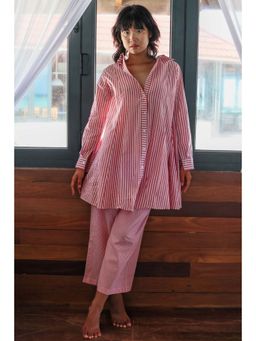 Raas Life - Karu Red Tunic With Trouser Co-Ord's