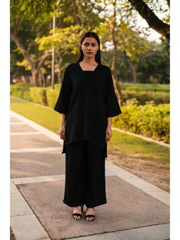 Raas Life - Dark Dimension Black Tunic With Trouser Co-Ord's