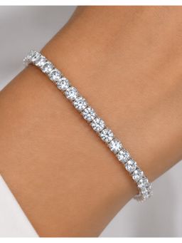 Anoree - Silver Mist Tennis Bracelet (3 Mm)