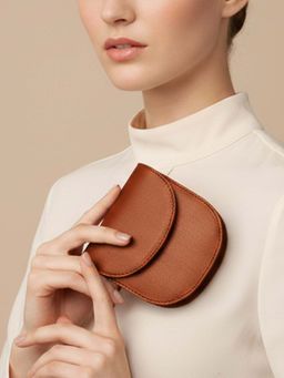 The House Of Ganges - Brown Vegan Leather Walllet