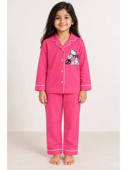 Shopbloom - Pink Sanrio Dream Print Long Sleeve Night Suit