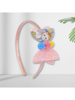 Asthetika Kids - Peach Unicorn Hairband (3-12 Years)