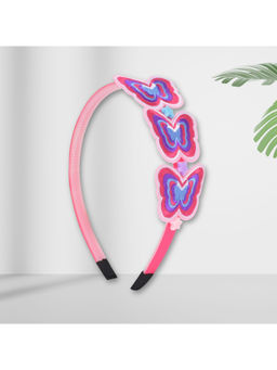 Asthetika Kids - Pink Butterfly Hairband (3-12 Years)