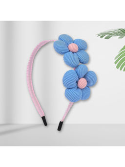 Asthetika Kids - Pink Floral Hairband (3-12 Years)