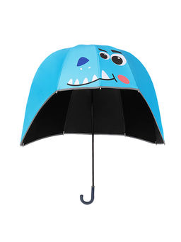 Little Surprise Box - Dino Theme Helmet Shape Kids Umbrella Light Blue