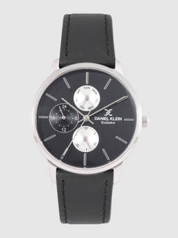 Daniel Klein - Grey Exclusive Round Dial Analog Watch For Women - DK.1.12298 - 1
