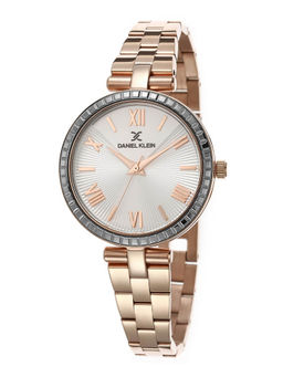 Daniel Klein - Analog Silver Dial Women's Watch-DK.1.12487-2