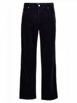 Isabel Marant - Navy Blue Jorje Corduroy Trouser (30)