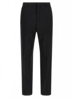 Saint Laurent - Black Slim Flat Front Trouser