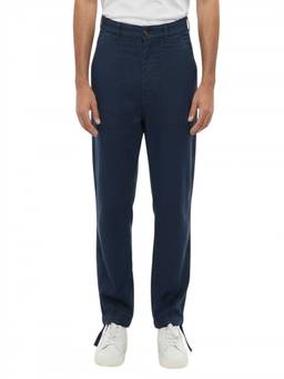Brunello Cucinelli - Blue Straight Frat Front Trouser (38)