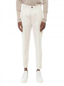 Brunello Cucinelli - White Tapered Cargo (38)