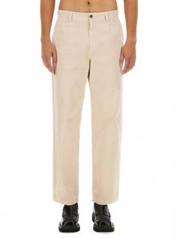 Dolce&Gabbana - Beige Relaxed Flat Front Trouser (34)