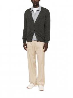 Pt Torino - Beige Straight Pleated Trouser