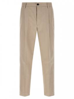 Department 5 - Beige Loose Pleated Trouser (38)