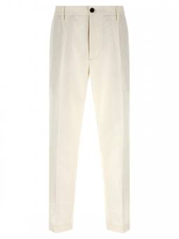 Department 5 - White Loose Pleated Trouser (31)