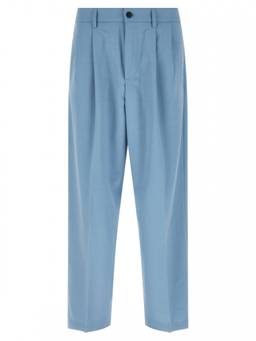 Department 5 - Light Blue Loose Pleated Trouser