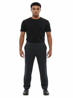 Corneliani - Dark Blue Tailored Trouser (42)