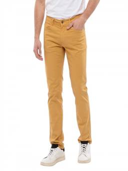 Corneliani - Yellow Flat Front Trouser (28)