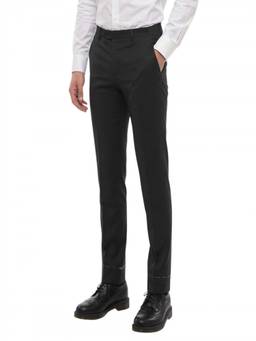 Corneliani - Dark Grey Tailored Trouser (28)