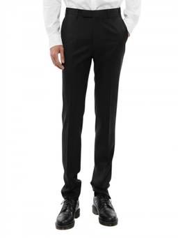 Corneliani - Black Flat Front Trouser (26)