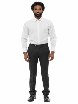 Corneliani - Dark Grey Straight Trouser (26)