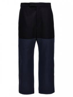 Thom Browne - Blue Flat Front Trouser (32)