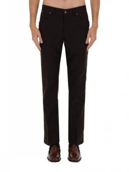 Tom Ford - Brown Flat Front Trouser