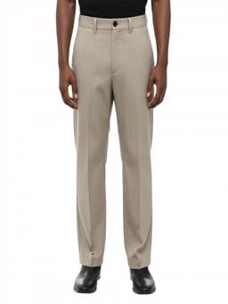 ALLSAINTS - Grey Regular Flat Front Trouser (28)
