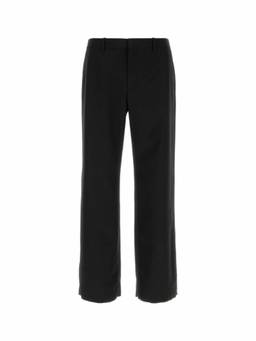 Gucci - Black Flat Front Trouser