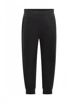 EMPORIO ARMANI - Black Tapered Joggers (M)